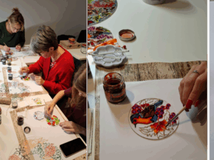 üvegfestő workshop