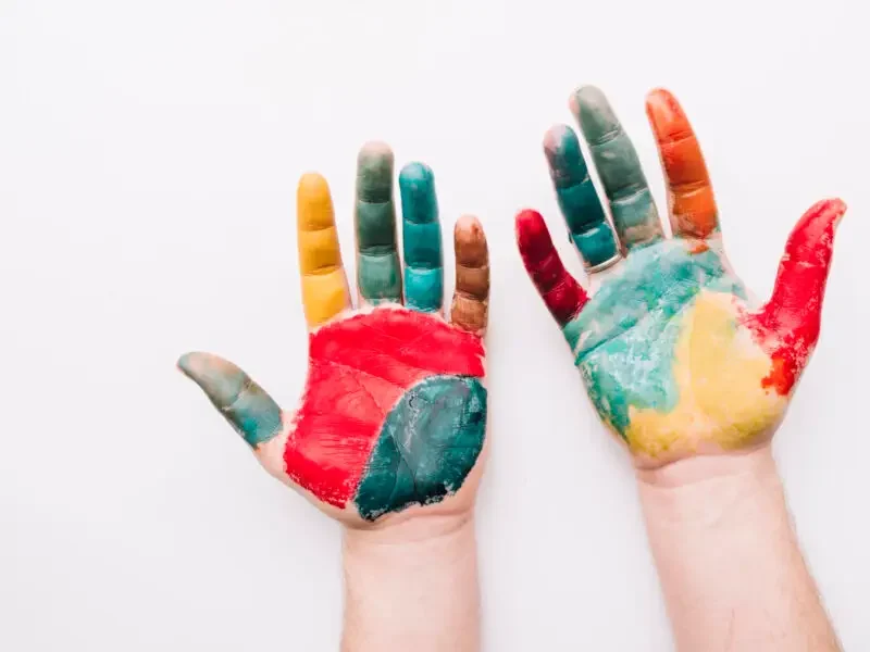 painted-hands